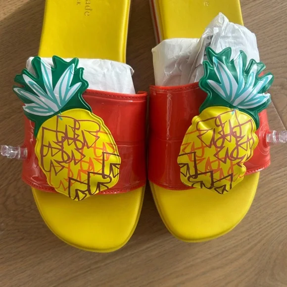 Kate Spade Limocello platform slide sandals - Picture 3 of 6